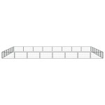 vidaXL Țarc câini 28 panouri negru 100x50 cm oțel vopsit electrostatic vidaXL Țarc câini 28 panouri negru 100x50 cm oțel vopsit electrostatic