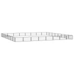 vidaXL Țarc câini 32 panouri negru 100x50 cm oțel vopsit electrostatic vidaXL Țarc câini 32 panouri negru 100x50 cm oțel vopsit electrostatic