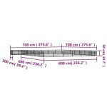 vidaXL Țarc câini 28 panouri negru 100x50 cm oțel vopsit electrostatic vidaXL Țarc câini 28 panouri negru 100x50 cm oțel vopsit electrostatic