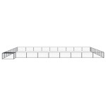 vidaXL Țarc câini 36 panouri negru 100x50 cm oțel vopsit electrostatic vidaXL Țarc câini 36 panouri negru 100x50 cm oțel vopsit electrostatic