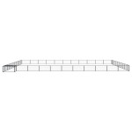 vidaXL Țarc câini 44 panouri negru 100x50 cm oțel vopsit electrostatic
