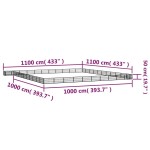 vidaXL Țarc câini 44 panouri negru 100x50 cm oțel vopsit electrostatic