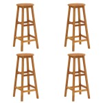 vidaXL Set bar de grădină, 9 piese, lemn masiv de acacia