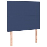 vidaXL Tăblii de pat, 2 buc, albastru, 80x5x78/88 cm, textil vidaXL Tăblii de pat, 2 buc, albastru, 80x5x78/88 cm, textil
