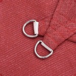 vidaXL Pânză parasolar, roșu, 2x2,5 m, HDPE, 160 g/m²