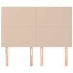 vidaXL Tăblii de pat 4 buc. cappuccino 72x5x78/88 cm piele ecologică vidaXL Tăblii de pat 4 buc. cappuccino 72x5x78/88 cm piele ecologică