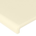 vidaXL Tăblii de pat, 4 buc, crem, 90x5x78/88 cm, piele ecologică vidaXL Tăblii de pat, 4 buc, crem, 90x5x78/88 cm, piele ecologică
