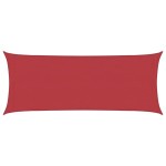 vidaXL Pânză parasolar, roșu, 2x5 m, HDPE, 160 g/m² vidaXL Pânză parasolar, roșu, 2x5 m, HDPE, 160 g/m²