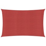 vidaXL Pânză parasolar, roșu, 2,5x5 m, HDPE, 160 g/m² vidaXL Pânză parasolar, roșu, 2,5x5 m, HDPE, 160 g/m²