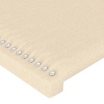 vidaXL Tăblii de pat, 4 buc, crem, 90x5x78/88 cm, textil vidaXL Tăblii de pat, 4 buc, crem, 90x5x78/88 cm, textil