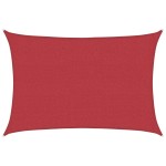 vidaXL Pânză parasolar, roșu, 4 x 5 m, HDPE, 160 g/m² vidaXL Pânză parasolar, roșu, 4 x 5 m, HDPE, 160 g/m²