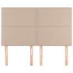 vidaXL Tăblii de pat 4 buc. cappuccino 72x5x78/88 cm piele ecologică vidaXL Tăblii de pat 4 buc. cappuccino 72x5x78/88 cm piele ecologică