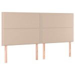 vidaXL Tăblii de pat 4 buc, cappuccino 90x5x78/88 cm piele ecologică vidaXL Tăblii de pat 4 buc, cappuccino 90x5x78/88 cm piele ecologică