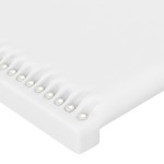 vidaXL Tăblii de pat, 4 buc, alb, 100x5x78/88 cm, piele ecologică vidaXL Tăblii de pat, 4 buc, alb, 100x5x78/88 cm, piele ecologică
