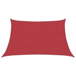 vidaXL Pânză parasolar, roșu, 3/4x2 m, HDPE, 160 g/m² vidaXL Pânză parasolar, roșu, 3/4x2 m, HDPE, 160 g/m²