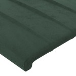 vidaXL Tăblii de pat, 4 buc, verde închis, 80x5x78/88 cm, catifea vidaXL Tăblii de pat, 4 buc, verde închis, 80x5x78/88 cm, catifea