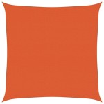 vidaXL Pânză parasolar, portocaliu, pătrat, 7 x 7 m, 160 g/m², HDPE vidaXL Pânză parasolar, portocaliu, pătrat, 7 x 7 m, 160 g/m², HDPE