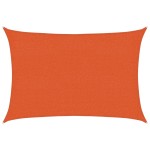vidaXL Pânză parasolar, portocaliu, 2x2,5 m, HDPE, 160 g/m² vidaXL Pânză parasolar, portocaliu, 2x2,5 m, HDPE, 160 g/m²