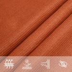 vidaXL Pânză parasolar, portocaliu, 2x3,5 m, HDPE, 160 g/m² vidaXL Pânză parasolar, portocaliu, 2x3,5 m, HDPE, 160 g/m²