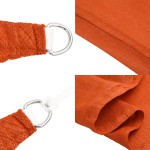 vidaXL Pânză parasolar, portocaliu, 2x3,5 m, HDPE, 160 g/m² vidaXL Pânză parasolar, portocaliu, 2x3,5 m, HDPE, 160 g/m²