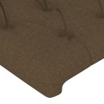 vidaXL Tăblii de pat, 4 buc, maro închis, 90x7x78/88 cm, textil vidaXL Tăblii de pat, 4 buc, maro închis, 90x7x78/88 cm, textil