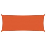 vidaXL Pânză parasolar, portocaliu, 2x4,5 m, HDPE, 160 g/m²