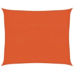 vidaXL Pânză parasolar, portocaliu, 2,5x3 m, HDPE, 160 g/m² vidaXL Pânză parasolar, portocaliu, 2,5x3 m, HDPE, 160 g/m²