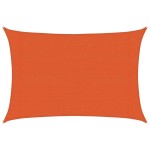 vidaXL Pânză parasolar, portocaliu dreptunghiular 3x4,5m HDPE 160 g/m² vidaXL Pânză parasolar, portocaliu dreptunghiular 3x4,5m HDPE 160 g/m²