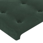 vidaXL Tăblii de pat, 4 buc, verde închis, 72x5x78/88 cm, catifea vidaXL Tăblii de pat, 4 buc, verde închis, 72x5x78/88 cm, catifea