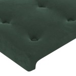vidaXL Tăblii de pat, 4 buc, verde închis, 80x5x78/88 cm, catifea vidaXL Tăblii de pat, 4 buc, verde închis, 80x5x78/88 cm, catifea