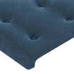 vidaXL Tăblii de pat, 4 buc, albastru închis, 80x5x78/88 cm, catifea vidaXL Tăblii de pat, 4 buc, albastru închis, 80x5x78/88 cm, catifea