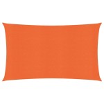 vidaXL Pânză parasolar, portocaliu dreptunghiular 4x7 m HDPE 160 g/m² vidaXL Pânză parasolar, portocaliu dreptunghiular 4x7 m HDPE 160 g/m²