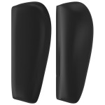 vidaXL Tăblie de pat cu aripioare gri 147x23x78/88 cm piele ecologică