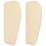vidaXL Tăblie de pat cu aripioare crem 103x23x78/88 cm textil vidaXL Tăblie de pat cu aripioare crem 103x23x78/88 cm textil