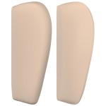vidaXL Tăblie pat cu aripioare cappuccino 83x23x78/88 cm piele eco vidaXL Tăblie pat cu aripioare cappuccino 83x23x78/88 cm piele eco