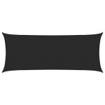 vidaXL Pânză parasolar, negru, 2x4,5 m, HDPE, 160 g/m² vidaXL Pânză parasolar, negru, 2x4,5 m, HDPE, 160 g/m²