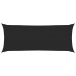 vidaXL Pânză parasolar, negru, 2x5 m, HDPE, 160 g/m² vidaXL Pânză parasolar, negru, 2x5 m, HDPE, 160 g/m²