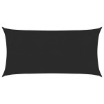 vidaXL Pânză parasolar, negru, 3x6 m, HDPE, 160 g/m² vidaXL Pânză parasolar, negru, 3x6 m, HDPE, 160 g/m²