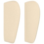 vidaXL Tăblie de pat cu aripioare crem 83x23x78/88 cm material textil