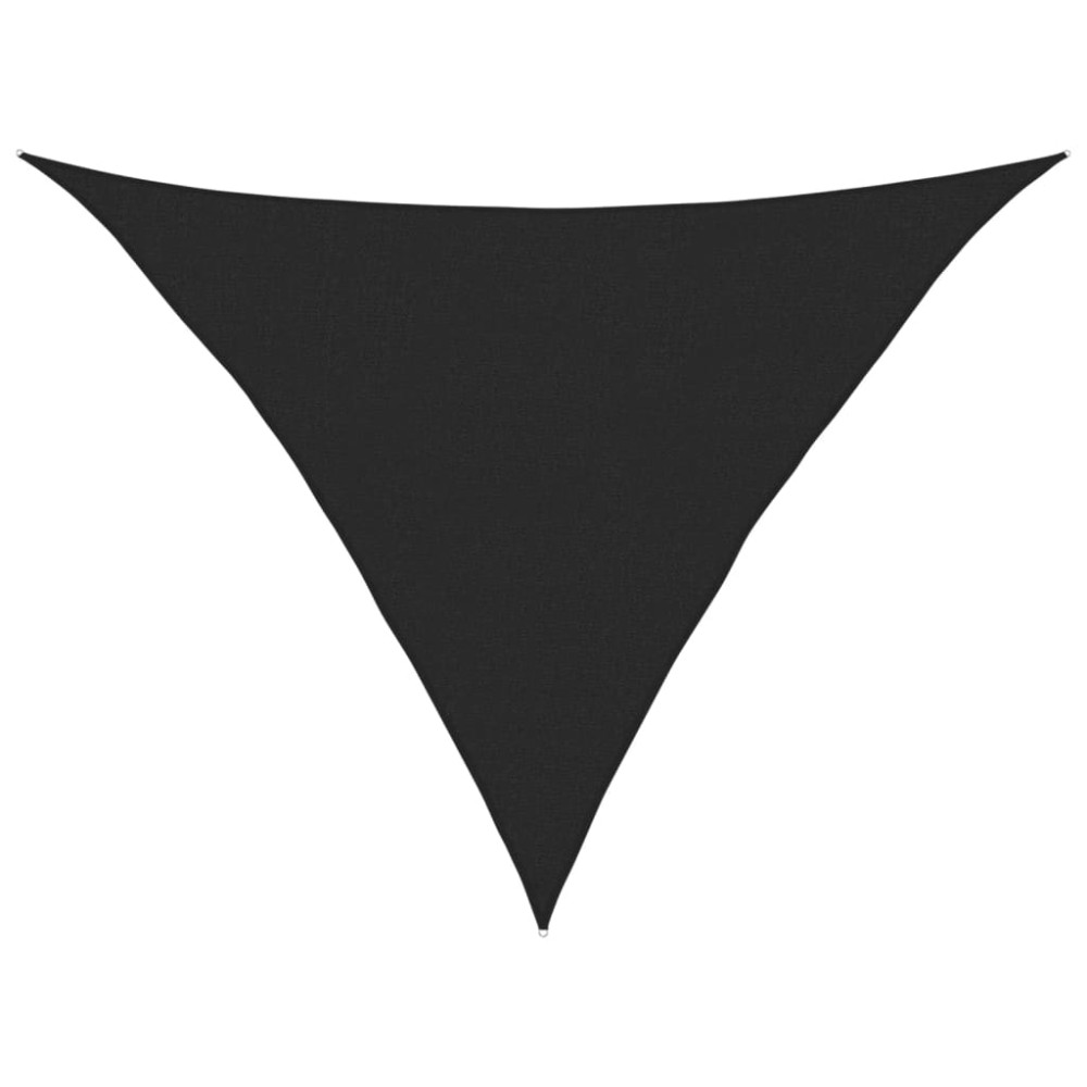 vidaXL Parasolar, negru, 2,5x2,5x3,5 m, HDPE, 160 g/m²