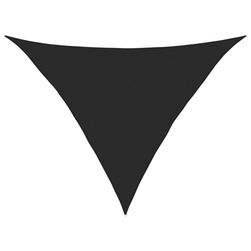 vidaXL Pânză parasolar, negru, 5x5x6 m, HDPE, 160 g/m²
