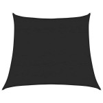 vidaXL Pânză parasolar, negru, 4/5x4 m, HDPE, 160 g/m², trapez vidaXL Pânză parasolar, negru, 4/5x4 m, HDPE, 160 g/m², trapez