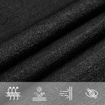 vidaXL Pânză parasolar, negru, 4/5x4 m, HDPE, 160 g/m², trapez vidaXL Pânză parasolar, negru, 4/5x4 m, HDPE, 160 g/m², trapez