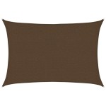vidaXL Pânză parasolar, maro, 2,5x3,5 m, HDPE, 160 g/m² vidaXL Pânză parasolar, maro, 2,5x3,5 m, HDPE, 160 g/m²