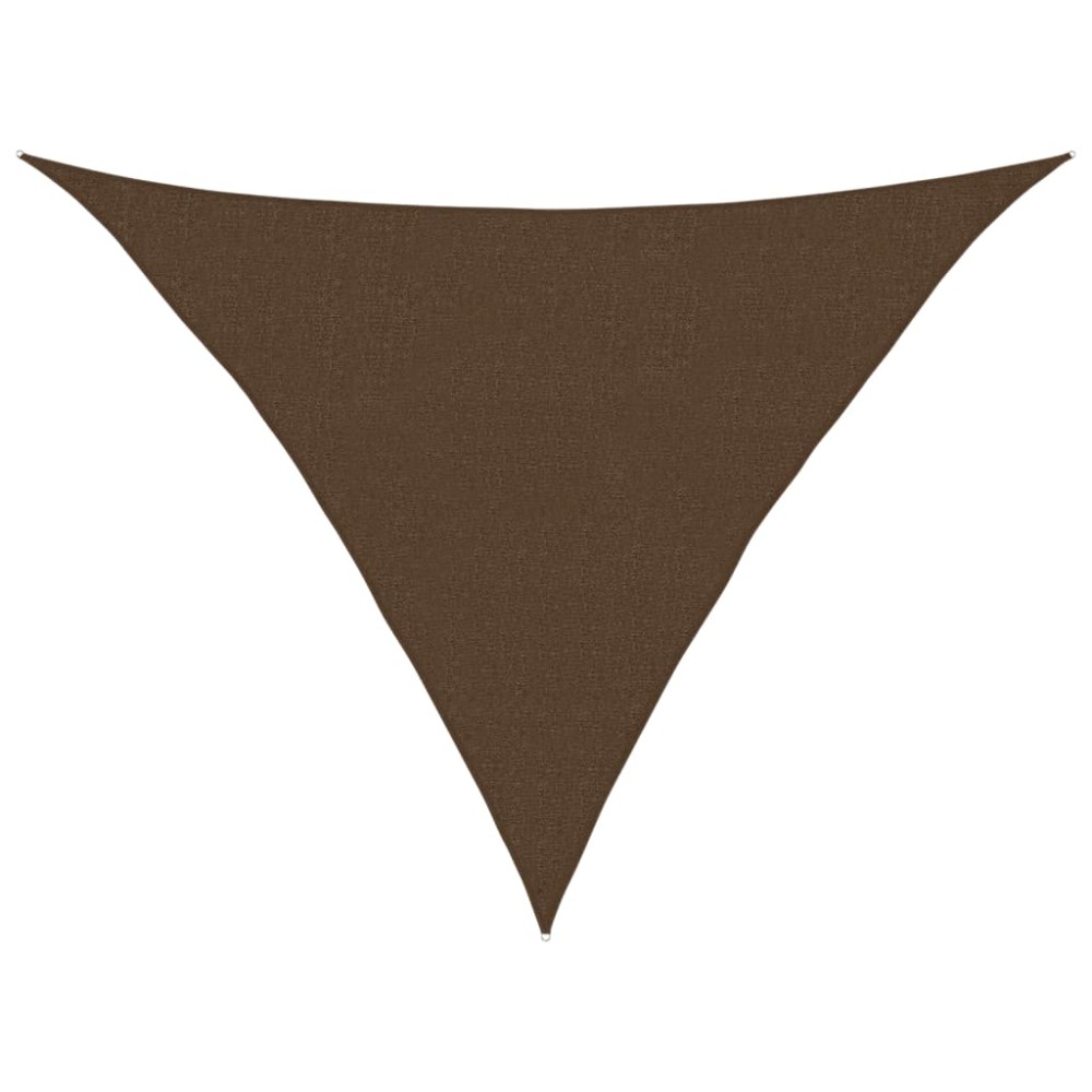 vidaXL Parasolar, maro, 2,5x2,5x3,5 m, HDPE, 160 g/m²