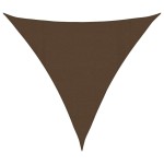 vidaXL Pânză parasolar, maro, 4,5x4,5x4,5 m, HDPE, 160 g/m² vidaXL Pânză parasolar, maro, 4,5x4,5x4,5 m, HDPE, 160 g/m²