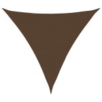 vidaXL Pânză parasolar, maro, 5x5x5 m, HDPE, 160 g/m² vidaXL Pânză parasolar, maro, 5x5x5 m, HDPE, 160 g/m²