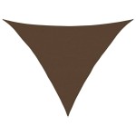 vidaXL Pânză parasolar, maro, 5x5x6 m, HDPE, 160 g/m² vidaXL Pânză parasolar, maro, 5x5x6 m, HDPE, 160 g/m²