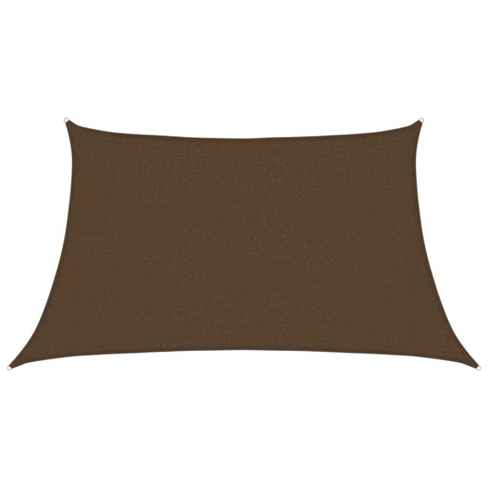 vidaXL Pânză parasolar, maro, 3/4x2 m, HDPE, 160 g/m²