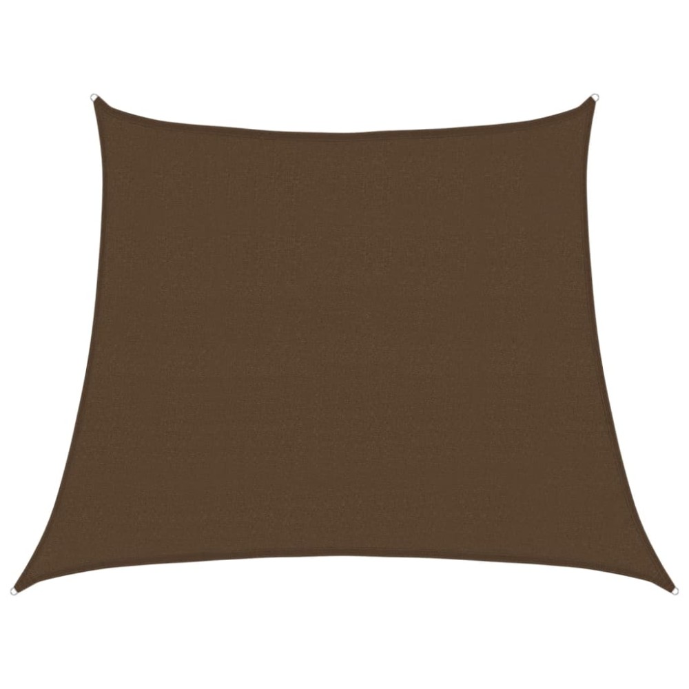 vidaXL Pânză parasolar, maro, 3/4x3 m, HDPE, 160 g/m²